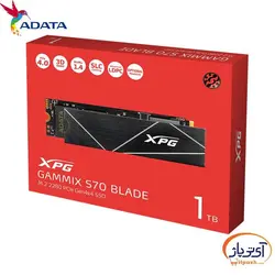 اس اس دی اینترنال ای دیتا ظرفیت 2 ترابایت مدل ADATA GAMMIX S70 Blade M.2 2280