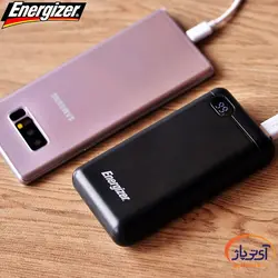 پاوربانک فست شارژ انرجایزر ظرفیت 20000 میلی آمپر ساعت مدل Energizer UE20003PQ
