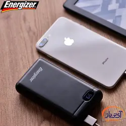 پاوربانک فست شارژ انرجایزر ظرفیت 20000 میلی آمپر ساعت مدل Energizer UE20003PQ