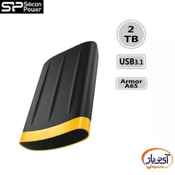 هارد اکسترنال سیلیکون پاور مدل Silicon Power Armor A65 2TB ظرفیت 2 ترابایت