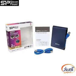 هارد اکسترنال سیلیکون پاور مدل Silicon Power Armor A80 2TB ظرفیت 2 ترابایت
