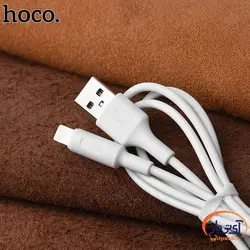 کابل شارژ و دیتا Lightning برند hoco مدل X25 طول 1 متر 2 آمپر