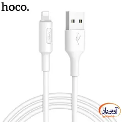 کابل شارژ و دیتا Lightning برند hoco مدل X25 طول 1 متر 2 آمپر
