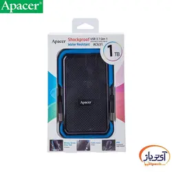 هارد اکسترنال اپیسر مدل Apacer AC631 1TB ظرفیت 1 ترابایت