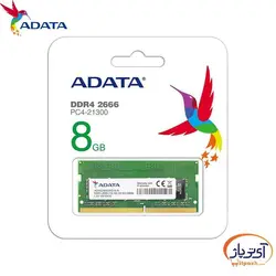 رم لپ تاپ DDR4 Adata تک کاناله 2666 مگاهرتز ظرفیت 8 گیگابایت