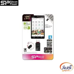 فلش مموری OTG USB3.1 سیلیکون پاور 32 گیگابایت مدل Silicon Power Mobile X31