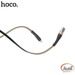 کابل شارژ و دیتا USB به Lightning برند هوکو مدل U39 طول 1.2 متر