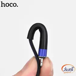 کابل شارژ و دیتا USB به Lightning برند هوکو مدل U39 طول 1.2 متر