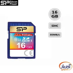 کارت حافظه SDXC ظرفیت 16 گیگابایت سیلیکون پاور سرعت 85MB/s