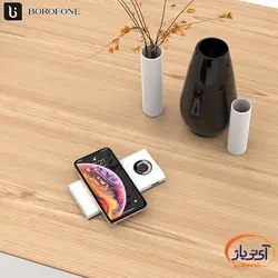 پاوربانک بیسیم بروفون ظرفیت 10000 میلی آمپر ساعت مدل Borofone BT16