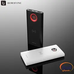 پاوربانک بیسیم بروفون ظرفیت 10000 میلی آمپر ساعت مدل Borofone BT16
