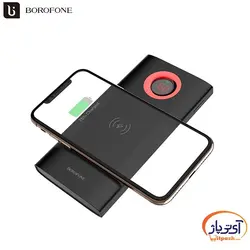 پاوربانک بیسیم بروفون ظرفیت 10000 میلی آمپر ساعت مدل Borofone BT16