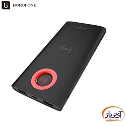 پاوربانک بیسیم بروفون ظرفیت 10000 میلی آمپر ساعت مدل Borofone BT16
