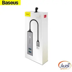 هاب یو اس بی باسئوس مدل CAHUB-C0G با 5 پورت