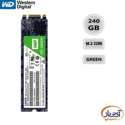 اس اس دی اینترنال M.2 2280 وسترن دیجیتال ظرفیت 240 گیگابایت مدل WD Green