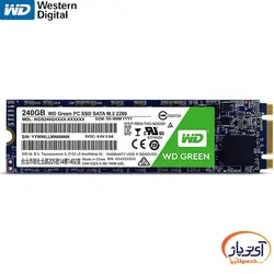 اس اس دی اینترنال M.2 2280 وسترن دیجیتال ظرفیت 240 گیگابایت مدل WD Green