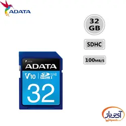 کارت حافظه SDXC V10 UHS ظرفیت 32 گیگابایت ای دیتا سرعت 100MB/s