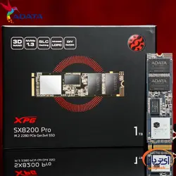 اس اس دی NVMe ای دیتا XPG SX8200 Pro ظرفیت 512 گیگابایت