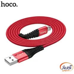 کابل شارژ و دیتا Lightning برند hoco مدل X38 طول 1 متر 2.4 آمپر