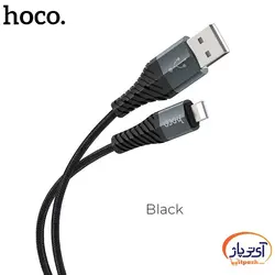 کابل شارژ و دیتا Lightning برند hoco مدل X38 طول 1 متر 2.4 آمپر