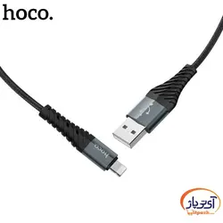 کابل شارژ و دیتا Lightning برند hoco مدل X38 طول 1 متر 2.4 آمپر