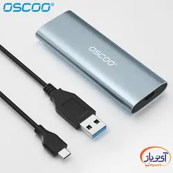 قاب مبدل M.2 NVMe به اکسترنال اسکو OSND1