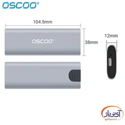 قاب مبدل M.2 NVMe به اکسترنال اسکو OSND1