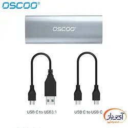 قاب مبدل M.2 NVMe به اکسترنال اسکو OSND1