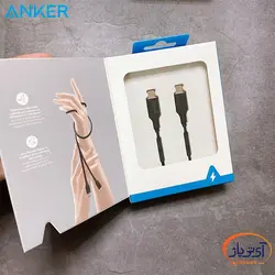 کابل شارژ و دیتا تایپ سی به تایپ سی انکر A8553 180cm
