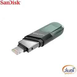 فلش مموری Lightning سن دیسک 64 گیگابایت مدل Ixpand FLIP