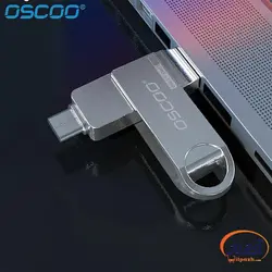 فلش مموری USB 3.1 اسکو ظرفیت 64 گیگابایت مدل CU-002 Type C
