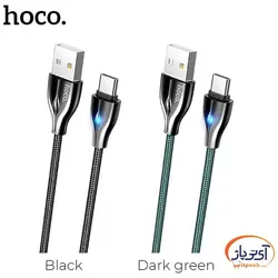 کابل شارژ و دیتا USB به Type-C برند هوکو مدل U88 طول 1.2 متر