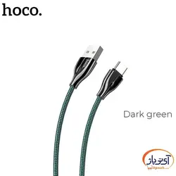 کابل شارژ و دیتا USB به Type-C برند هوکو مدل U88 طول 1.2 متر