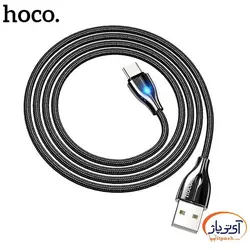 کابل شارژ و دیتا USB به Type-C برند هوکو مدل U88 طول 1.2 متر