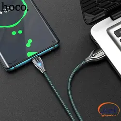 کابل شارژ و دیتا USB به Type-C برند هوکو مدل U88 طول 1.2 متر