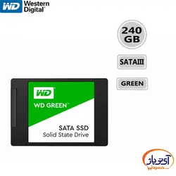 اس اس دی اینترنال SATA3.0 وسترن دیجیتال ظرفیت 240 گیگابایت مدل WD Green