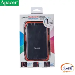 هارد اکسترنال اپیسر مدل Apacer AC630 1TB ظرفیت 1 ترابایت
