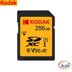 کارت حافظه SDXC U3 A1 V30 ظرفیت 256 گیگابایت کداک سرعت 100MB/s