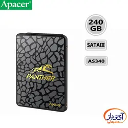 اس اس دی اینترنال SATA3.0 اپیسر ظرفیت 240 گیگابایت مدل Apacer AS340 3D NAND