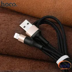 کابل شارژ و دیتا Lightning  برند hoco مدل X26 طول 1 متر 2 آمپر