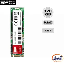 اس اس دی اینترنال سیلیکون پاور ظرفیت 120 گیگابایت مدل Silicon Power M55
