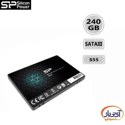 اس اس دی اینترنال SATA3.0 سیلیکون پاور ظرفیت 240 گیگابایت مدلSilicon Power Slim S55