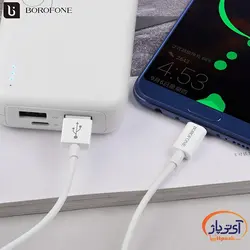 کابل شارژ و دیتا Type-C برند Borofone مدل BX22 طول 1 متر