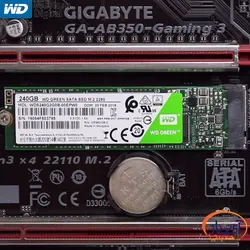 اس اس دی اینترنال M.2 2280 وسترن دیجیتال ظرفیت 480 گیگابایت مدل WD Green
