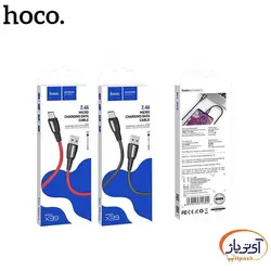 کابل شارژ و دیتا Micro USB برند hoco مدل X39 طول 1 متر