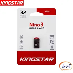 فلش مموری USB3.1 Gen1 کینگ استار 128 گیگابایت مدل Kingstar Nino3 KS315