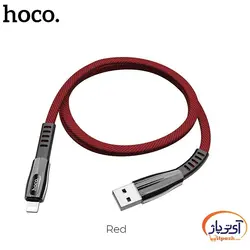 کابل شارژ و دیتا Lightning  برند hoco مدل U74 طول 1.2 متر