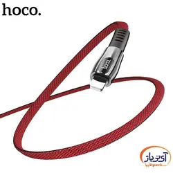 کابل شارژ و دیتا Lightning  برند hoco مدل U74 طول 1.2 متر