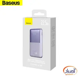 پاوربانک باسئوس PPBD0300 ظرفیت 20000 میلی آمپر ساعت 22.5 وات