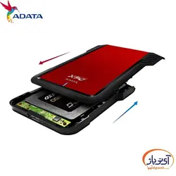 قاب و مبدل اکسترنال ای دیتا مدل EX500 XPG مناسب برای هارد دیسک و حافظه اس اس دی 2.5 اینچی